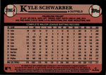 2024 Kyle Schwarber Topps Chrome SILVER PACK 1989 DESIGN GOLD MOJO REFRACTOR AUTO 03/50 AUTOGRAPH #2T89C-4 Philadelphia Phillies
