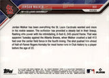 2023 Jordan Walker Topps Now RED ROOKIE 08/10 RC #822 St. Louis Cardinals