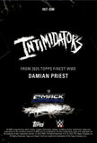 2025 Damian Priest Topps Finest INTIMIDATORS REFRACTOR DIE CUT 32/75 #INT-DM Friday Night Smackdown