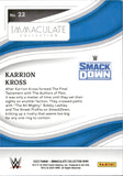 2023 Karrion Kross Panini Immaculate WWE GOLD SP 03/10 #22 Friday Night Smackdown