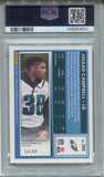 2025 Jihaad Campbell Donruss Optic BLACK GOLD RATED ROOKIE AUTO 14/60 AUTOGRAPH RC PSA 9 #266 Philadelphia Eagles 3661