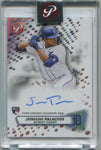 2023 Jermaine Palacios Topps Pristine ROOKIE AUTO AUTOGRAPH RC #PA-JP Detroit Tigers