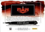 2023 Finn Balor Panini Impeccable WWE HOLO SILVER ELEGANCE JUMBO MAT AUTO 06/25 AUTOGRAPH RELIC #JM-FBL Monday Night Raw