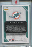 2023 De'Von Achane Panini Limited EMERALD GREEN ROOKIE TAG AUTO 02/10 AUTOGRAPH RELIC RC #109 Miami Dolphins