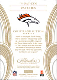 2025 Courtland Sutton Panini Flawless HOLO SILVER ROOKIE PATCH 08/20 RELIC #RP-CSN Denver Broncos