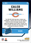 2024 Caleb Williams Panini Optic PINK ROOKE Chicago Bears #201