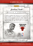 2012-13 Joakim Noah Donruss Elite SIGNATURES AUTO 33/49 AUTOGRAPH #23 Chicago Bulls