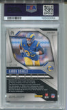 2024 Aaron Donald Panini Prizm PURPLE WAVE PSA 7 #172 Los Angeles Rams 0058
