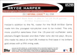 2012 Bryce Harper Topps Update SP IN SUIT VARIATION #US299 Washington Nationals