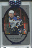 2021-22 Scott Perunovich Upper Deck Clear Cut ROOKIE AUTO AUTOGRAPH RC #VV-SP St. Louis Blues