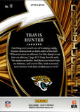 2025 Travis Hunter Panini Select SP ROOKIE TURBOCHARGED ZEBRA RC #11 Jacksonville Jaguars