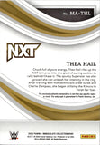 2024 Thea Hail Panini Immaculate WWE SHIRT AUTO 48/99 AUTOGRAPH RELIC #MA-THL NXT