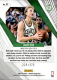 2023-24 Larry Bird Panini Phoenix BLUE LASER 229/275 #6 Boston Celtics HOF