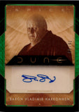 2025 Stellan Skarsgard as Baron Vladimir Harkonnen Topps Chrome Dune GREEN SPICE AUTO 18/99 AUTOGRAPH #SA-SS
