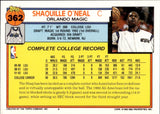 1992-93 Shaquille O'Neal Topps ROOKIE RC #362 Orlando Magic HOF 2