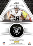 2023 Josh Jacobs Panini Certified PIECE OF THE GAME JERSEY 056/199 RELIC #POG-31 Las Vegas Raiders