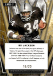 2024 Bo Jackson Leaf National Convention Metal HOLO SILVER 16/20 #LMB-7 Oakland Raiders