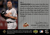 2000 Cal Ripken Jr. Upper Deck A Piece of History 3000 HIT CLUB JERSEY RELIC #CR-J Baltimore Orioles HOF