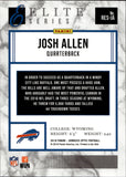 2018 Josh Allen Donruss Optic ELITE SERIES ROOKIE RC #RES-JA Buffalo Bills