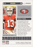 2022 Brock Purdy Panini Chronicles LUMINANCE UPDATE ROOKIE RC #213 San Francisco 49ers