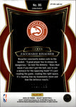 2024-25 Zaccharie Risacher Panini Select CONCOURSE RED ROOKIE 110/199 RC #86 Atlanta Hawks