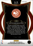 2024-25 Zaccharie Risacher Panini Select CONCOURSE RED ROOKIE 110/199 RC #86 Atlanta Hawks