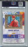 2018 Shohei Ohtani Panini Diamond Kings AURORA ROOKIE RC PSA 9 #A10 Anaheim Angels 6325