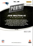 2024 Joe Milton III Panini Black Friday OPTI ROOKIE 002/199 RC #JM New England Patriots