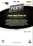 2024 Joe Milton III Panini Black Friday OPTI ROOKIE 002/199 RC #JM New England Patriots