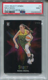 2024 Nika Mühl Panini Select WNBA ROOKIE BLACK COLOR BLAST PSA 9 #5 Seattle Storm 9995