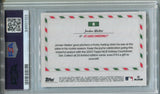 2023 Jordan Walker Topps Holiday COUNTDOWN ROOKIE RC PSA 10 #8 St. Louis Cardinals 1103