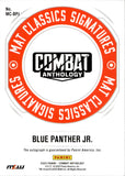 2025 Blue Panther Jr. Panini Combat Anthology RED MAT CLASSICS SIGNATURES AUTO 77/99 AUTOGRAPH #MC-BPJ Consejo Mundial de Lucha Libre