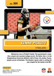 2022 Kenny Pickett Panini Donruss RATED ROOKIE RC #301 Pittsburgh Steelers 2