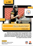 2022 Kenny Pickett Panini Donruss RATED ROOKIE RC #301 Pittsburgh Steelers 2