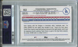 2024 Yoshinobu Yamamoto Topps Series 2 ROOKIE RC PSA 8 #553 Los Angeles Dodgers 6410