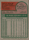 1975 Carl Yastrzemski Topps #280 Boston Red Sox HOF