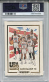 1991-92 Team USA Skybox MAIL IN BARCELONA PSA 8 #_TEUS1 Dream Team 8488