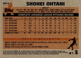2018 Shohei Ohtani Topps 1983 DESIGN REFRACTOR ROOKIE RC #83T-6 Anaheim Angels