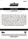 2026 Alexa Bliss Topps Chrome WWE NSCC BLACK REFRACTOR 05/10 #WWE-19 Friday Night Smackdown