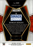 2022 Roman Reigns Panini Select WWE PREMIER LEVEL RED 046/149 #160 Friday Night Smackdown
