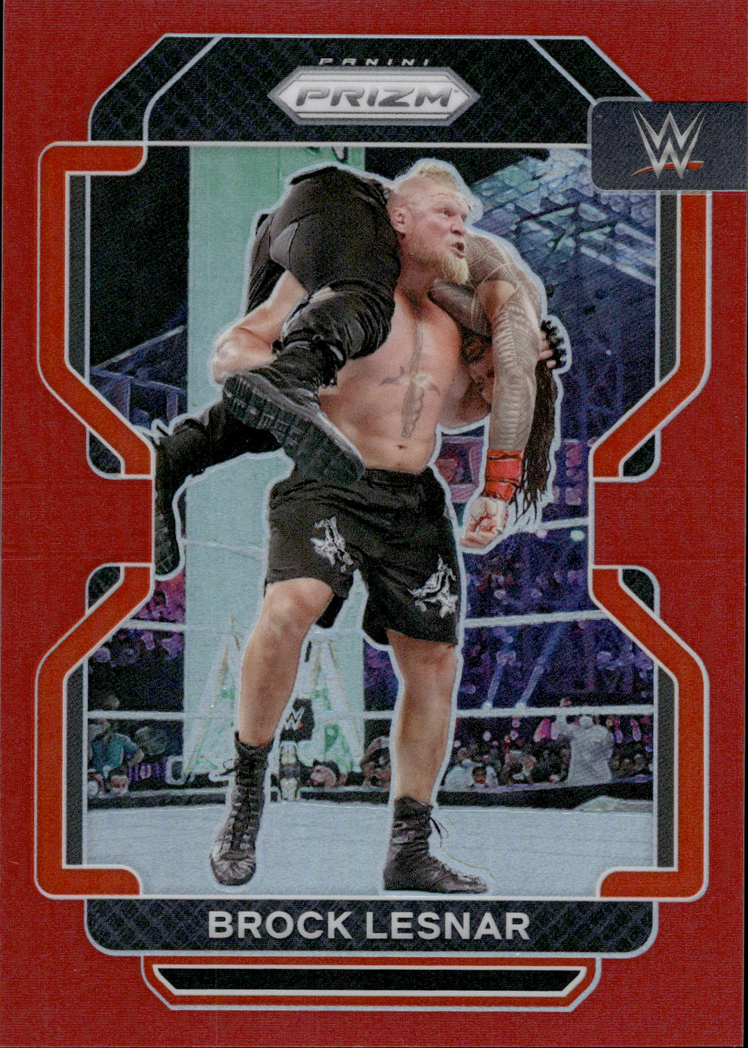 2021 Panini Prizm Brock store Lesnar Red Wave /149!