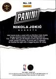 2023 Nikola Jokic Panini Father's Day RED 74/99 #16 Denver Nuggets