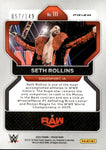 2022 Seth Rollins Panini Prizm WWE PURPLE 057/149 #111 Monday Night Raw