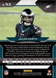 2020 Jalen Hurts Panini Prizm Black ROOKIE RC #PB-19 Philadelphia Eagles