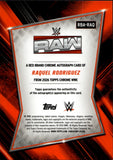 2026 Raquel Rodriguez Topps Chrome RED BRAND AUTO AUTOGRAPH #RBA-RAQ Monday Night Raw 1