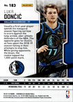 2018-19 Luka Doncic Panini Chronicles PLAYOFF ROOKIE Dallas Mavericks #183