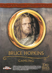 2004 Bruce Hopkins as Gamling Topps Chrome Lord of the Rings AUTO AUTOGRAPH #NNO