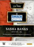 2022 Sasha Banks Panini Select WWE SELECTIVE SWATCHES SHIRT RELIC #SW-SBK Friday Night Smackdown