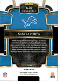 2023 Sam LaPorta Panini Select HOLO SILVER CONCOURSE DIE CUT ROOKIE RC #35 Detroit Lions