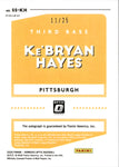2020 Ke'Bryan Hayes Donruss Optic SIGNATURE SERIES BLUE PANDORA AUTO 11/25 AUTOGRAPH #SS-KH Pittsburgh Pirates